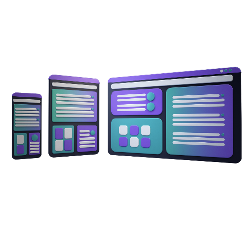 Responsive design illustration